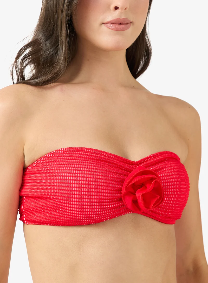 Ginger  3PC Floral Bikini Set with Skirt for Women | Best Price UAE